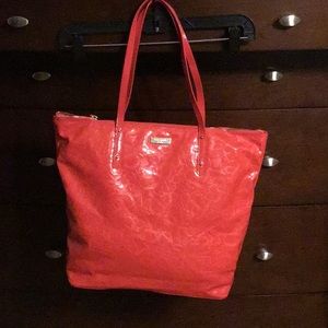Red Kate Spade tote